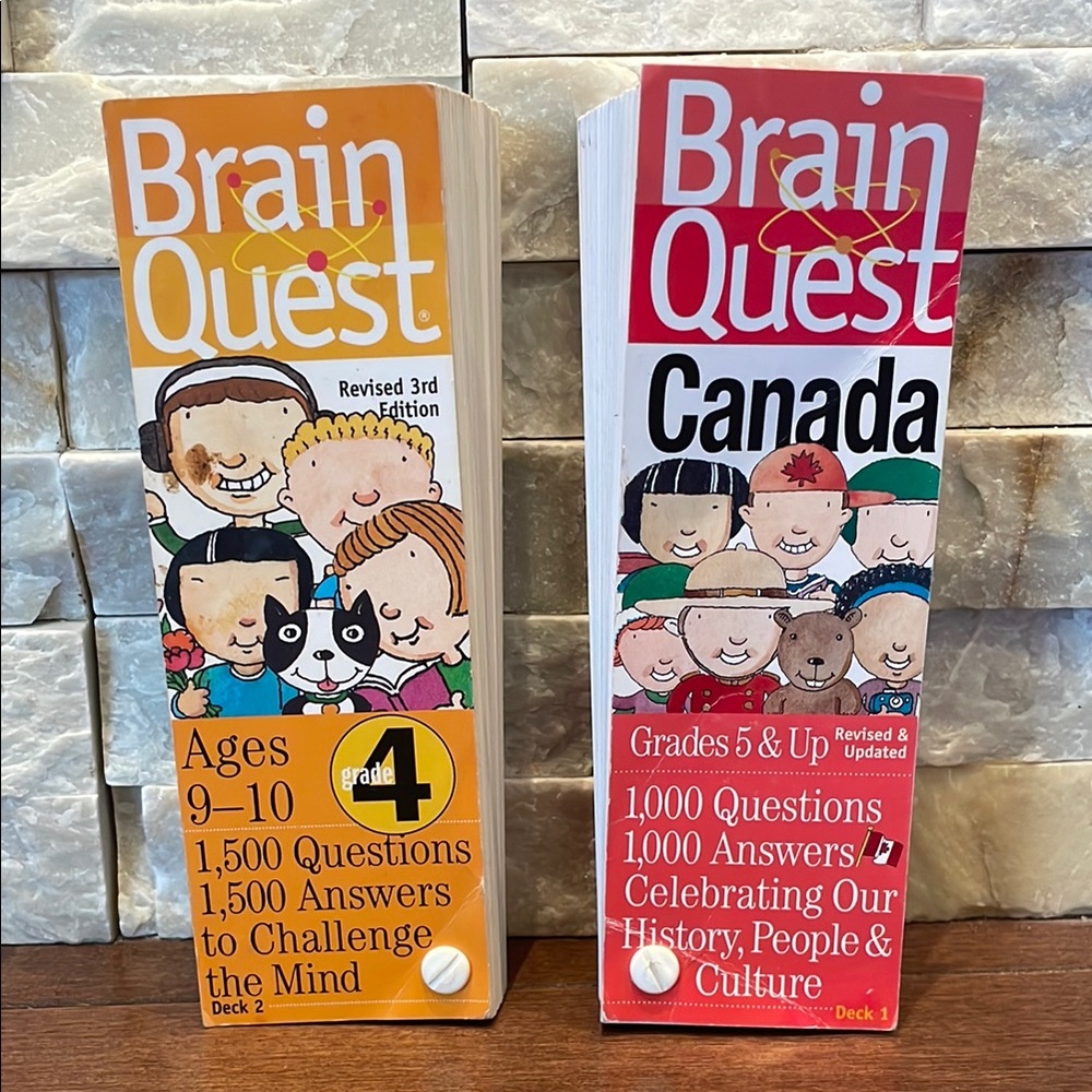 Brain Quest Kids Quiz Deck - Grades 4 and 5